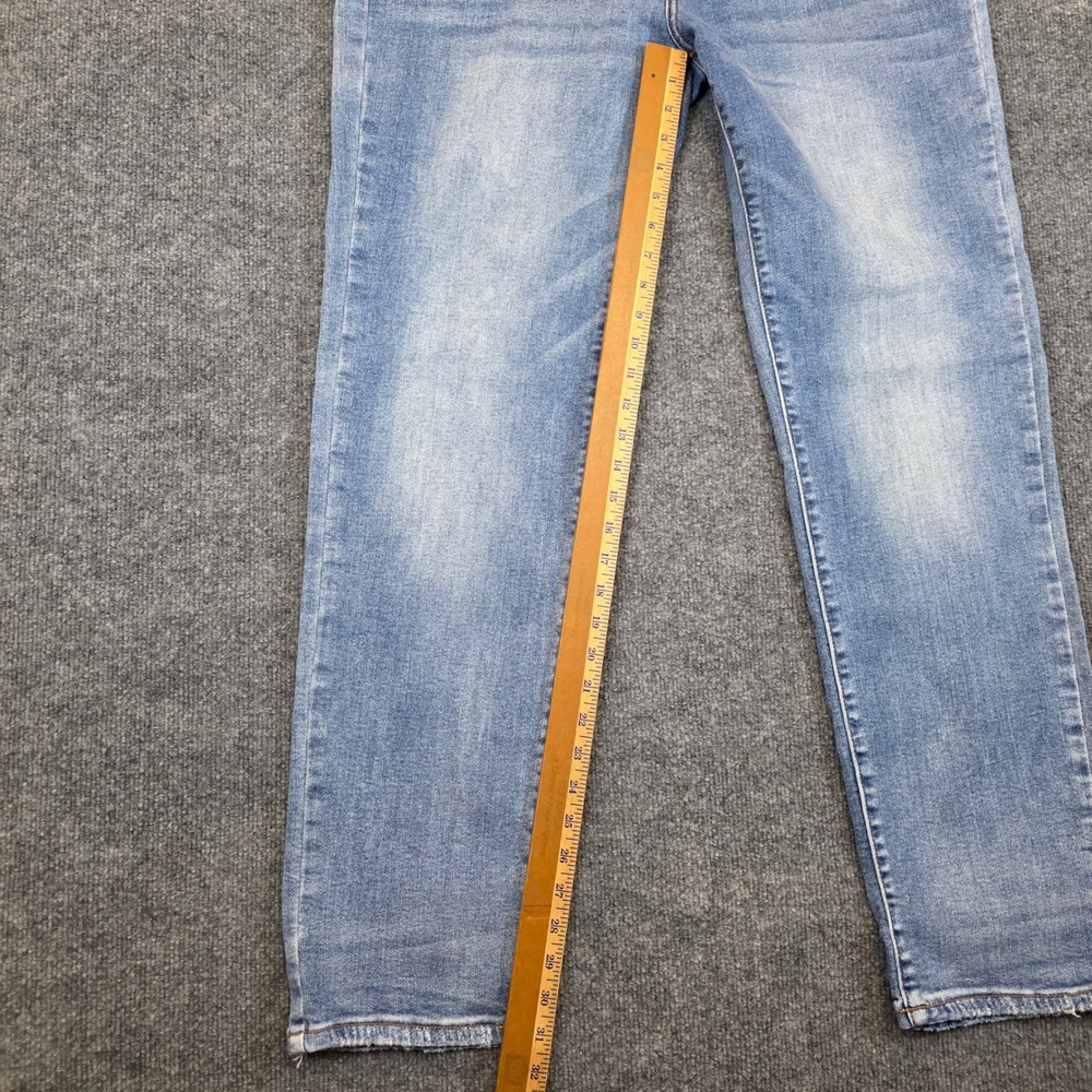 Lucky Brand Jeans Mens 40x31 Blue Denim Athletic Taper Straight Leg Stretch - Picture 9 of 12